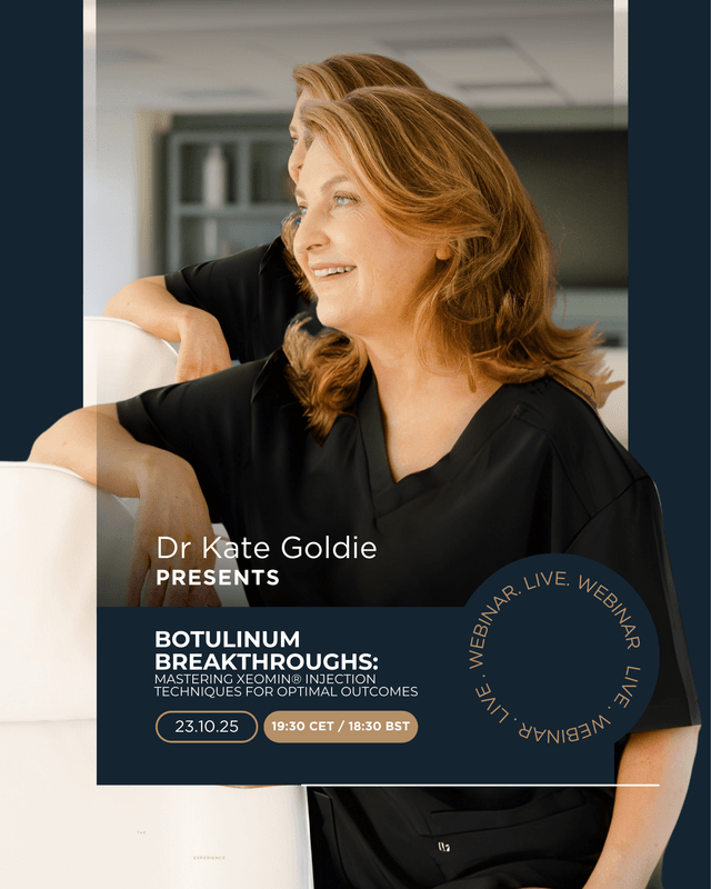 LIVE WEBINAR -Botulinum Breakthroughs - Thursday 23rd October 2025 