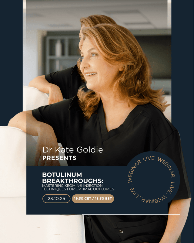 LIVE WEBINAR -Botulinum Breakthroughs - Thursday 23rd October 2025 